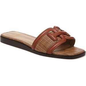 Sam Edelman Irina Slide Sandal size 8.5 color Rich Cognac/Cuoio